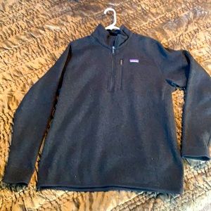 Patagonia sweater quarter zip sz lg